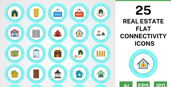 Набор иконок на тему city