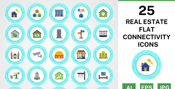 Набор иконок на тему city