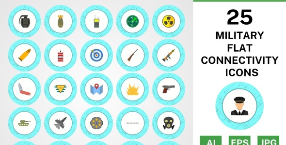 Набор иконок на тему military