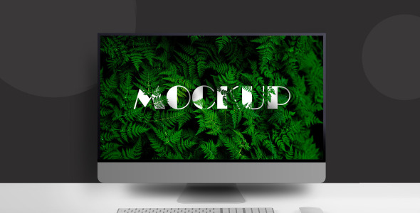 Мокап для продукта на тему графика