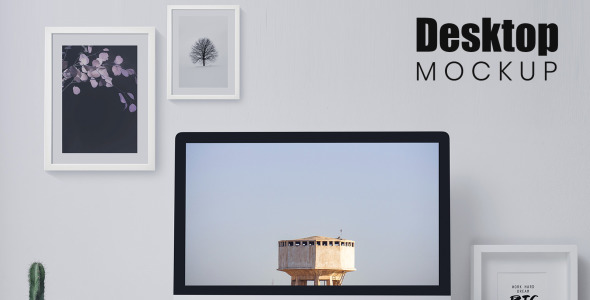 Мокап для продукта на тему графика