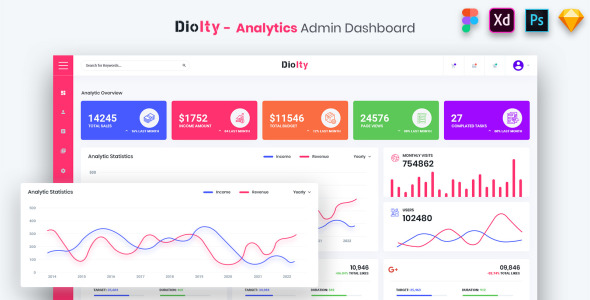 UI элементы на тему графика