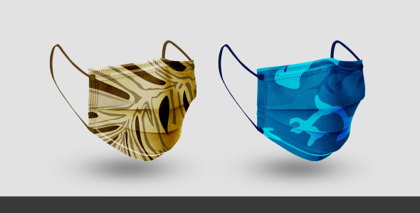 Мокап для продукта на тему графика