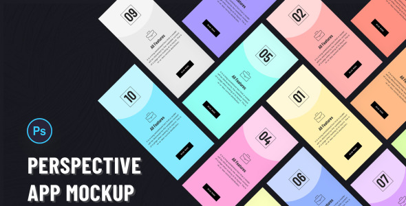 Мокап для продукта на тему графика