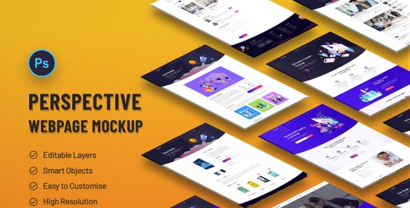 Мокап для продукта на тему графика