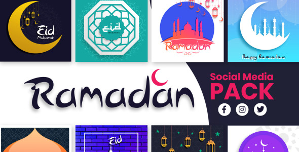 Шаблон для соцсетей на тему графика