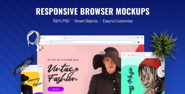 Мокап для продукта на тему графика