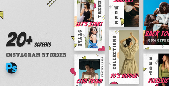 Шаблон для соцсетей на тему графика