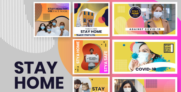 Шаблон для соцсетей на тему графика