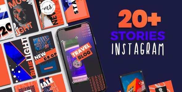 Шаблон для соцсетей на тему графика