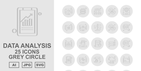 Набор иконок на тему data