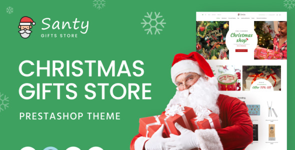Christmas Gifts Store PrestaShop Theme