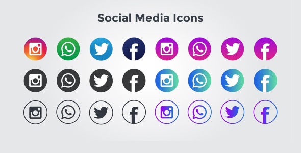 Набор иконок на тему графика