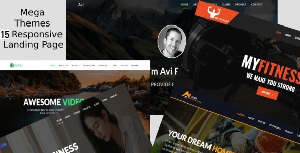 15 multipurpose Business Website Template