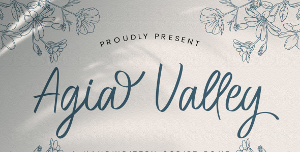 Шрифт на тему графика