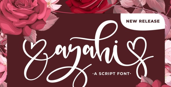 Шрифт на тему графика