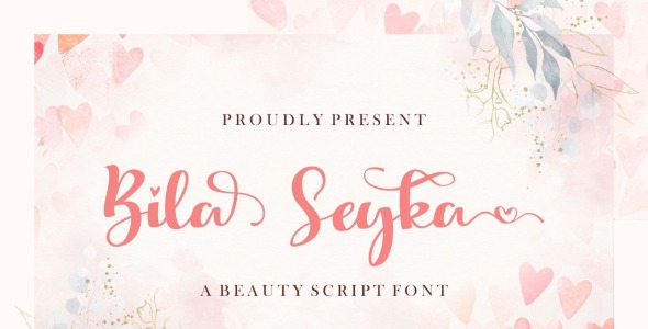 Шрифт на тему графика