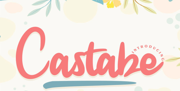 Шрифт на тему графика