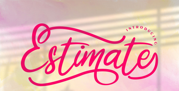 Шрифт на тему графика