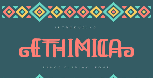 Шрифт на тему графика