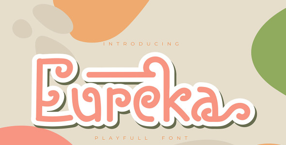 Шрифт на тему графика