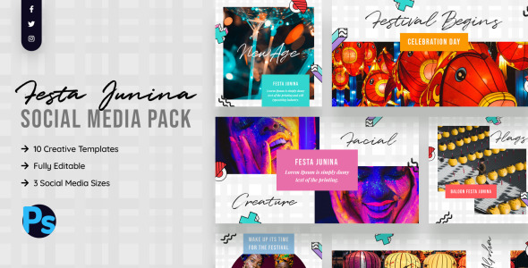 Шаблон для соцсетей на тему графика