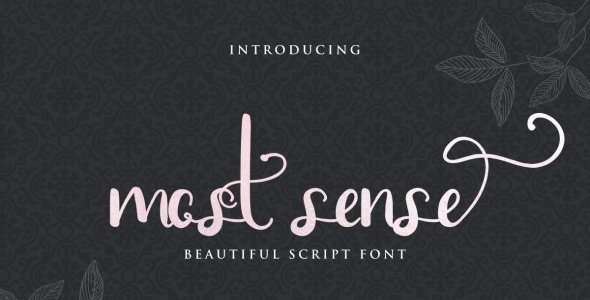 Шрифт на тему графика