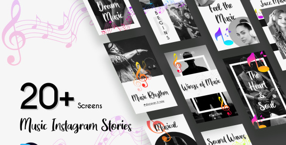 Шаблон для соцсетей на тему графика