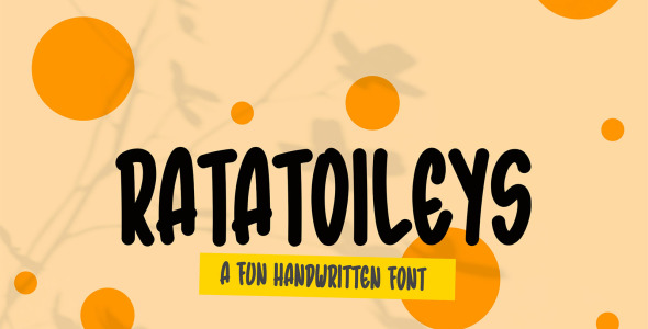 Шрифт на тему графика