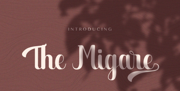 Шрифт на тему графика