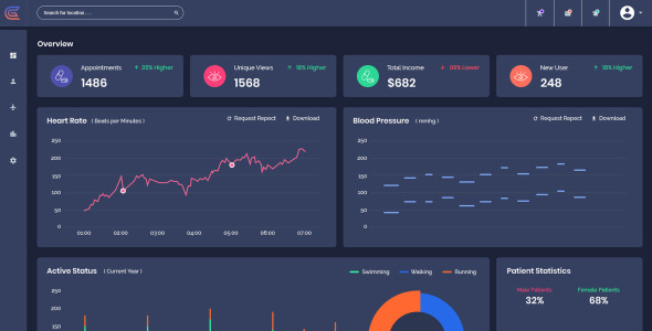 UI элементы на тему графика