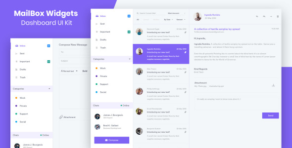 UI элементы на тему графика