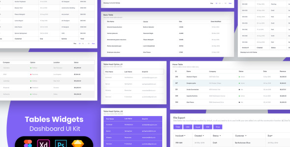 UI элементы на тему графика