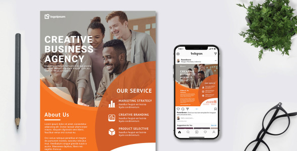 Фирменный стиль на тему графика