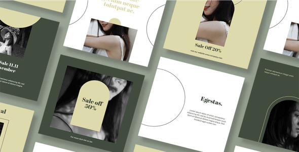 Шаблон для соцсетей на тему графика