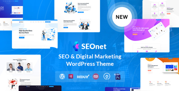 SEO and  Digital Marketing WordPress Theme