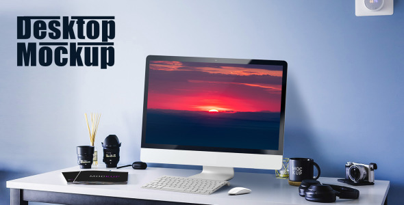 Мокап для продукта на тему графика