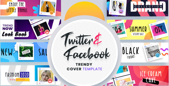 Шаблон для соцсетей на тему графика