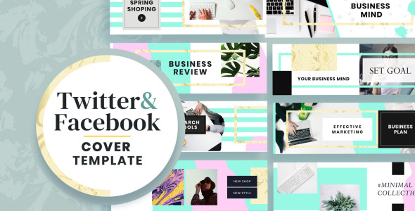 Шаблон для соцсетей на тему графика