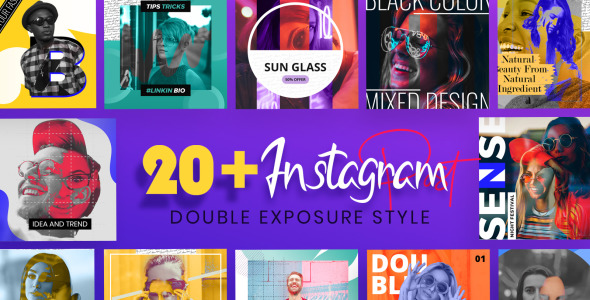 Шаблон для соцсетей на тему графика