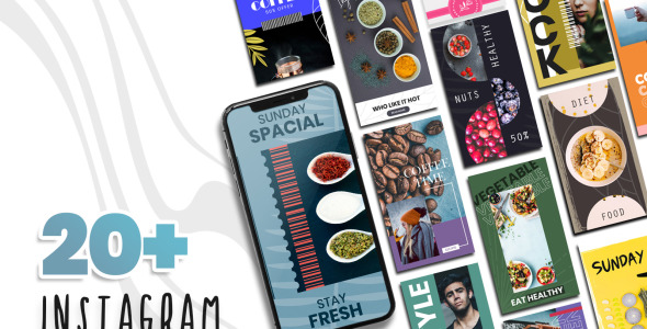 Шаблон для соцсетей на тему графика