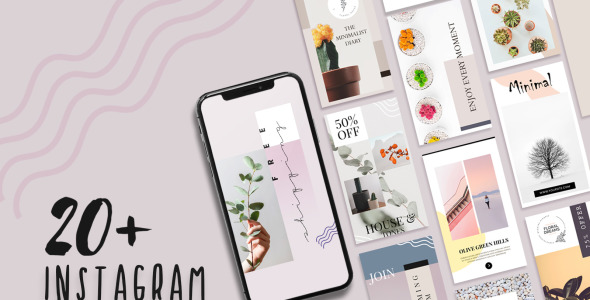 Шаблон для соцсетей на тему графика