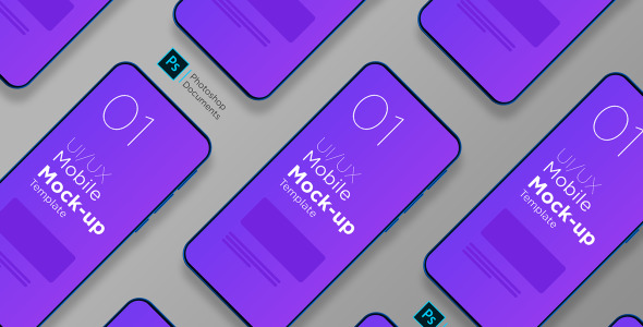 Мокап для продукта на тему графика