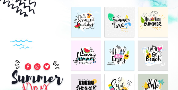 Шаблон для соцсетей на тему графика