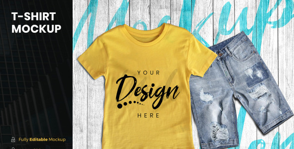 Мокап для продукта на тему графика