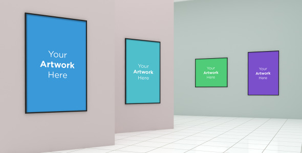 Мокап для продукта на тему графика