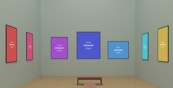 Мокап для продукта на тему графика