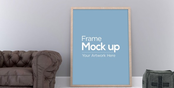 Мокап для продукта на тему графика