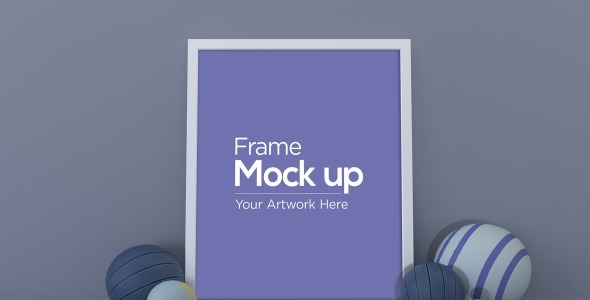 Мокап для продукта на тему графика