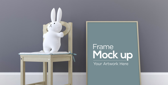 Мокап для продукта на тему графика